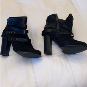 Charlotte Russe black high heeled boots